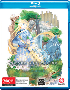 Sword Art Online Alicization (Part 2, Episodes 14-24) (Blu-Ray)